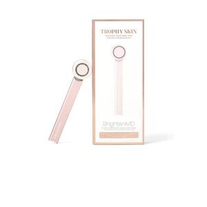 NEW Trophy Skin BrightenMD 4-In-1 Portable Microcurrent Facial Device Redlight